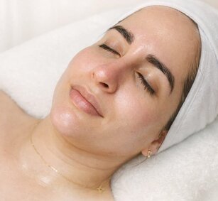Bride to be glow facial for wedding prep