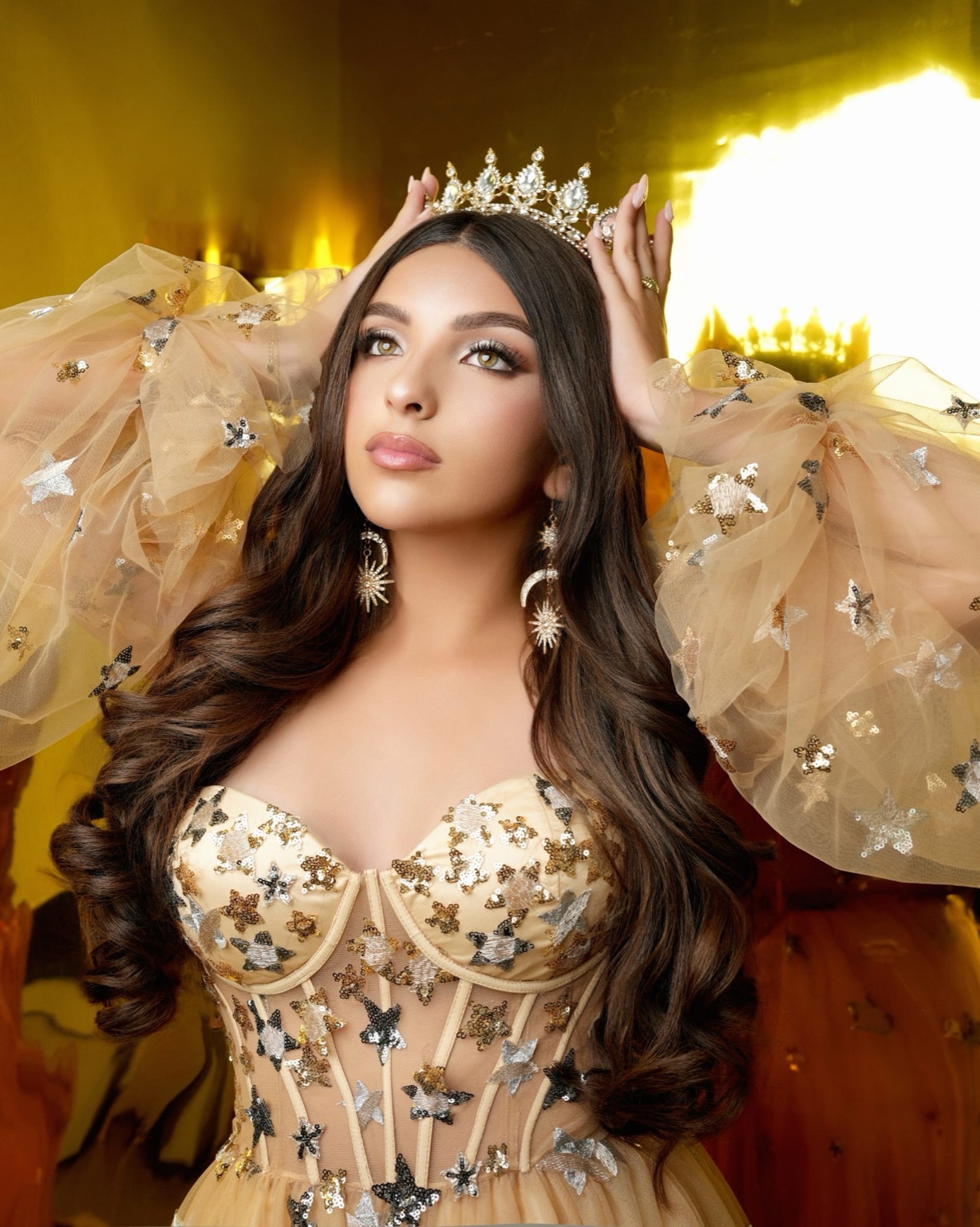 Quinceañera makeup and styling service